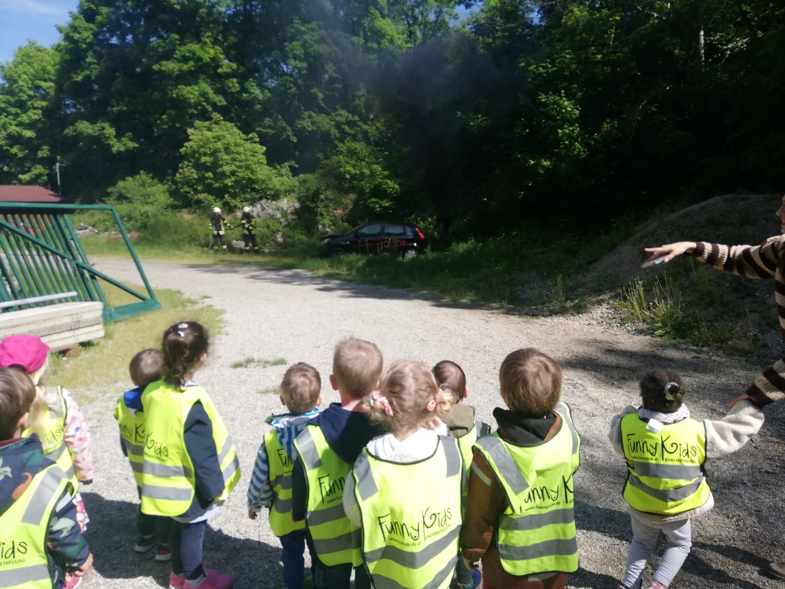 Kindergarten Funny Kids zu Besuch